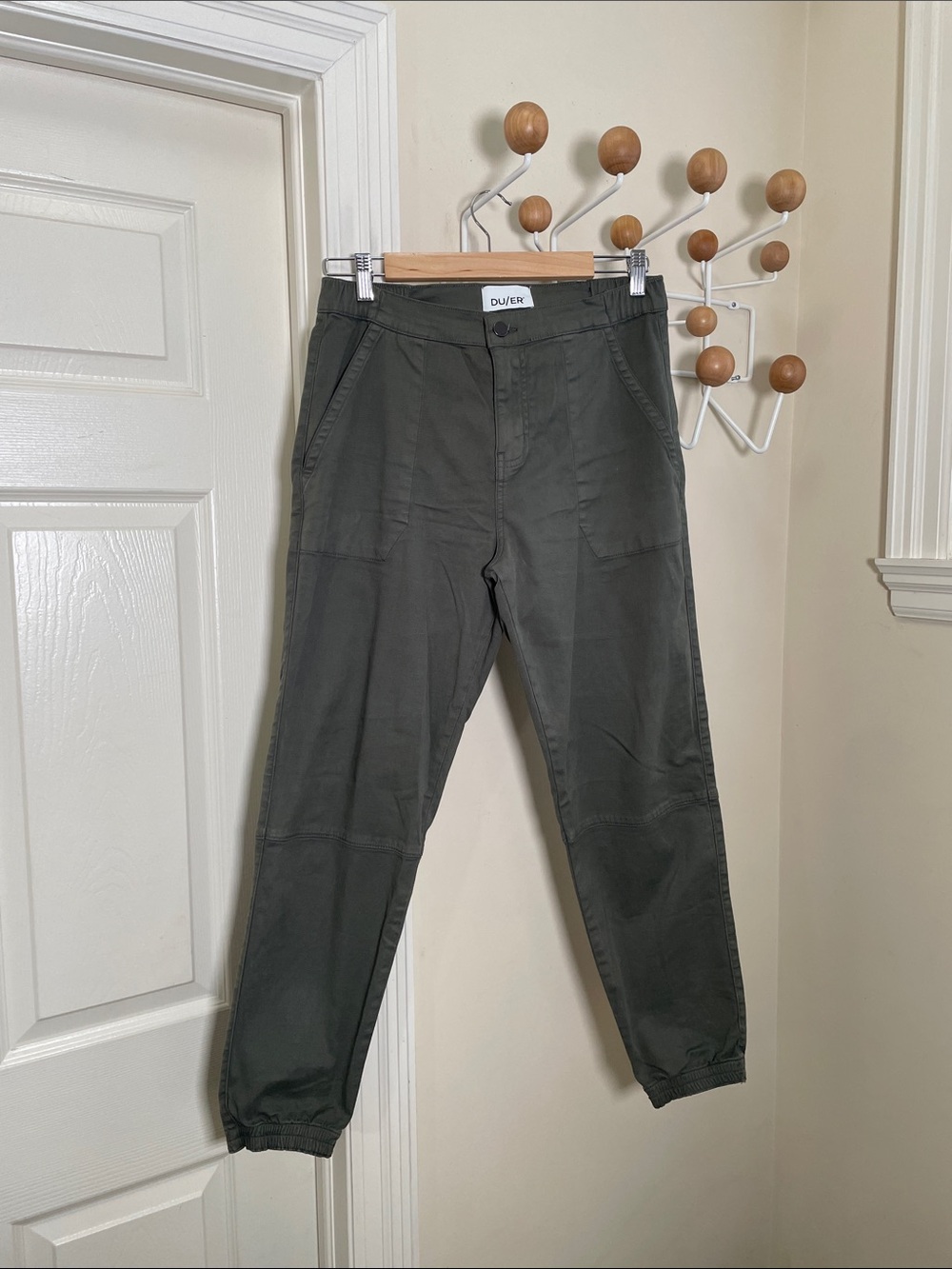 Du/er Utility Jogger Pants  Olive Green  - 30